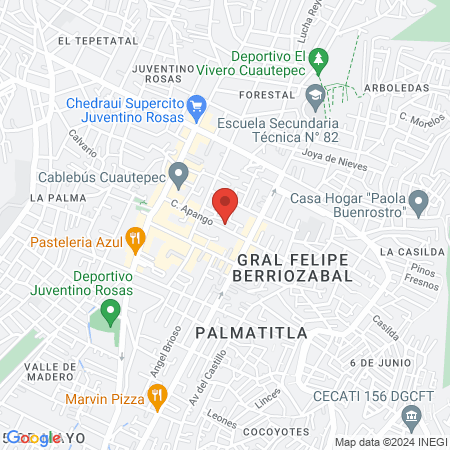 Consultorio dental Smile White map