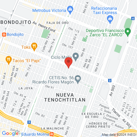 Quebec Sport Gym map