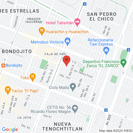 Consultorios Medicos dentales map
