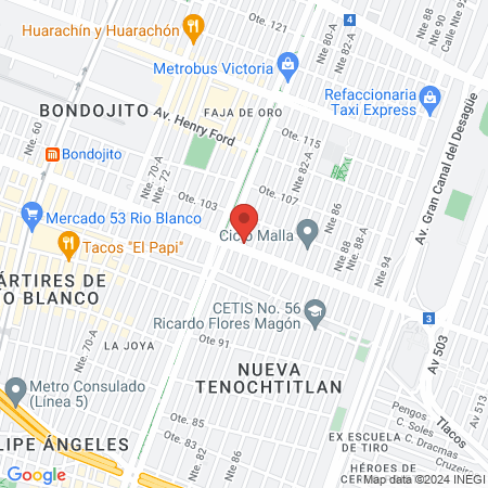 DentArt Salud Dental map