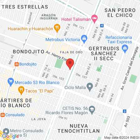 Consultorio médico especialistas en obesidad.Dr guillermo González Dra Fernanda González map