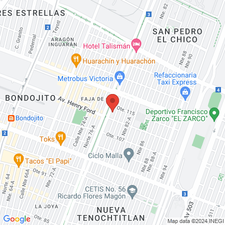 Alergólogo Doctor Jesús Moreno Quiroz map