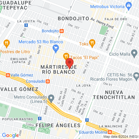 Veterinaria "TOGO" urgencias 24 horas map