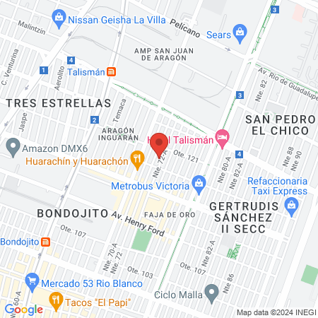 Consultorio Dental Dra. Jenny Aguilar map