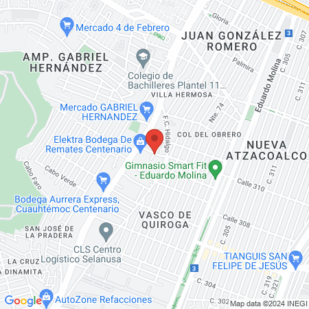 Peluquería Gaby map