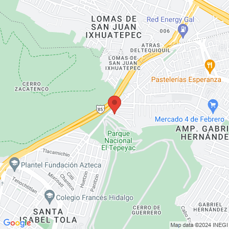 GOLDEN FITNESS MEXICO map