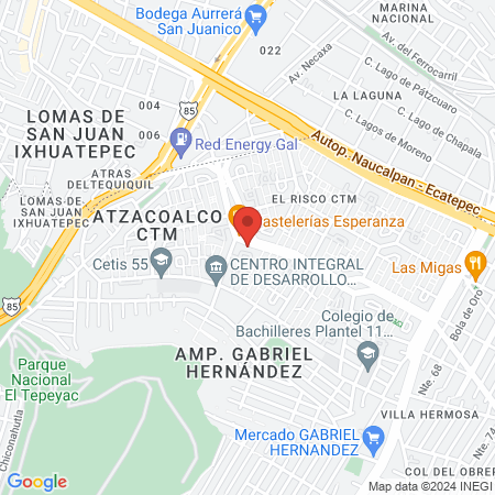 Especialidades Dentales map