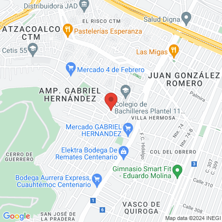 Consultorio Dental map