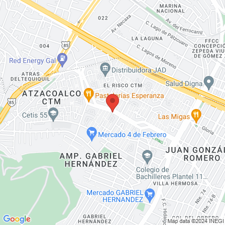 Clinica de Especialidades Medicas CTM map