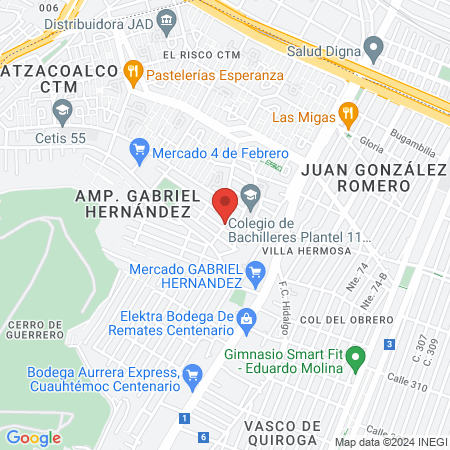 Clínica Veterinaria y Estética Canina map