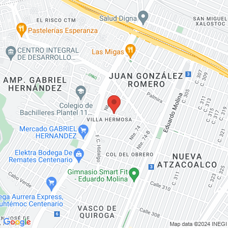Consultorio Veterinario UNAMos Huellitas map