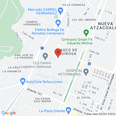 Clínica Veterinaria VYA PET map