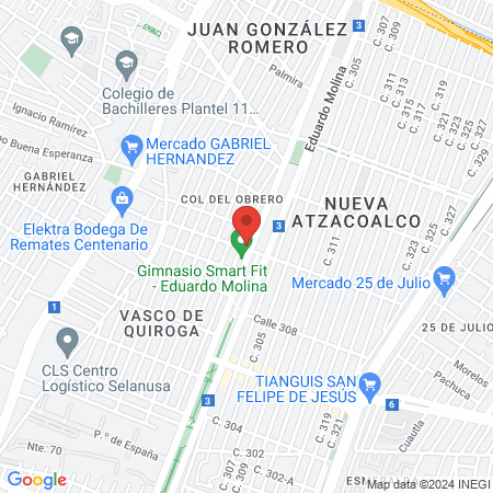 Veterinaria 5 de mayo map