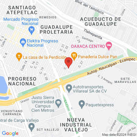 Addiction GYM Progreso Nacional map