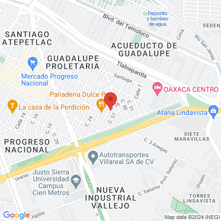 Centro para la Atención de la Audición y el Lenguaje map