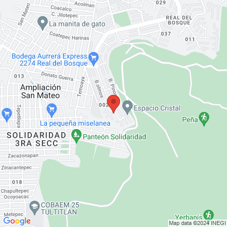 Dr. Raúl Vázquez map