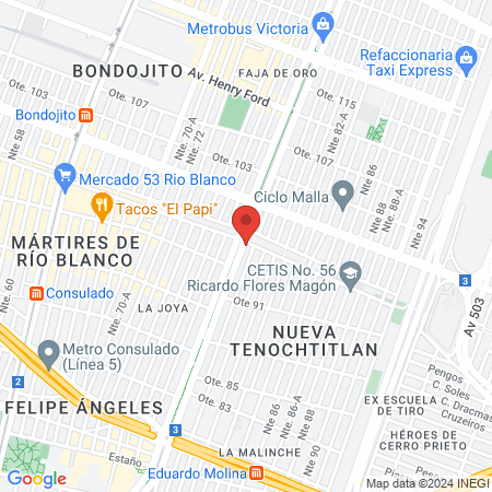 Beatriz Elías Tovar Ortodoncista Ciudad de México map