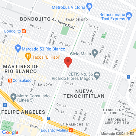 Especialidades dentales map