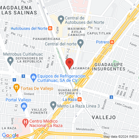 Alcantara Ramirez Gabriel Dr map