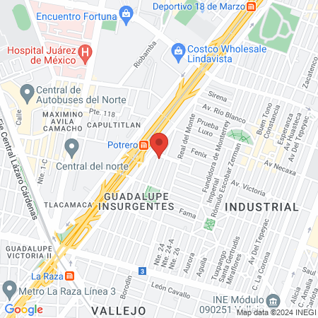 Castellanos Ramirez Maria Guadalupe map