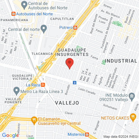 Alimentos Caninos, S. A. De C. V. map