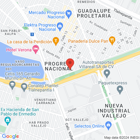 Barber Metamorfo map