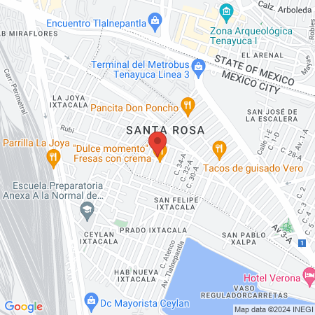 Estetica Ana Lidia map