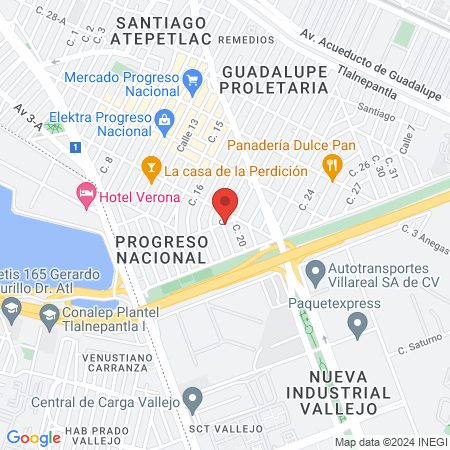 Clínica Sandoral De Especialidades Dentales map