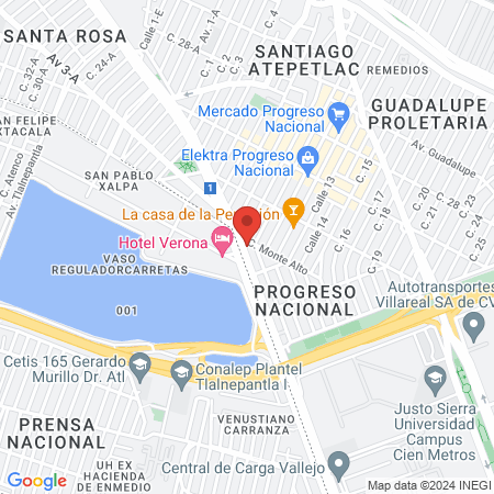 Consultorio Dental Làserterapia map