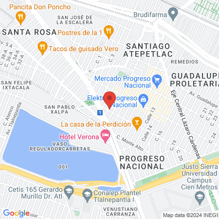 centro veterinario map