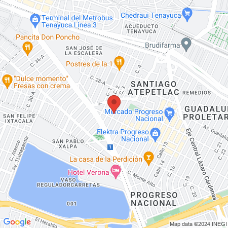 Clínica Veterinaria Spacio Animal map