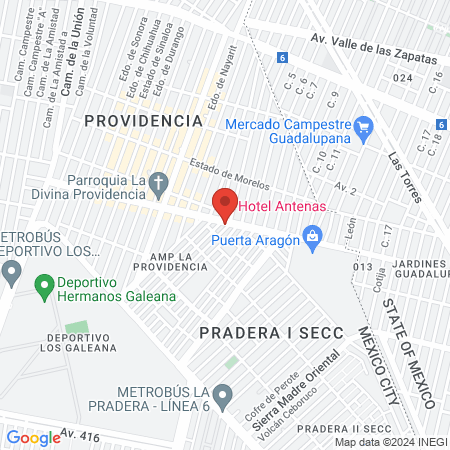 Torres Gym Providencia map