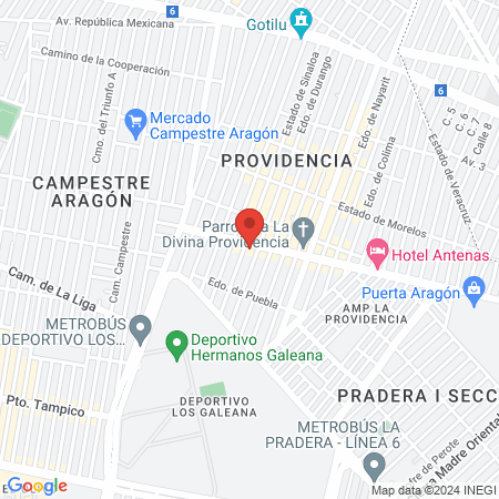 Barbería Cartel map