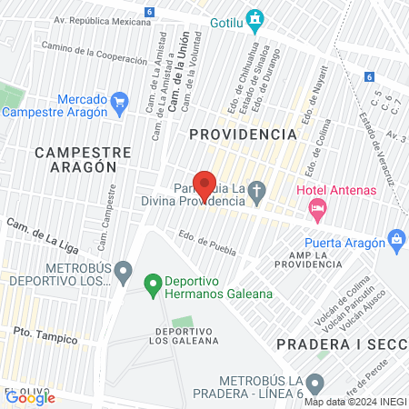 Salon y Barbería Macho's map