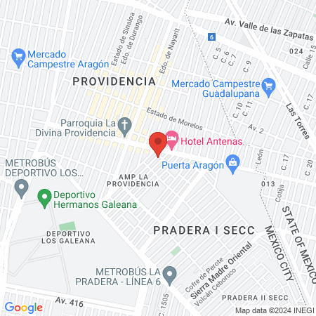 DENTISTA Doctora Iris Tamayo map