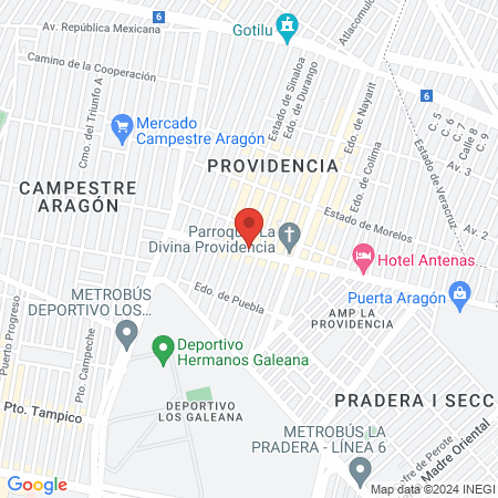 Dental Garcidueñas map