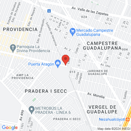 Clínica México map