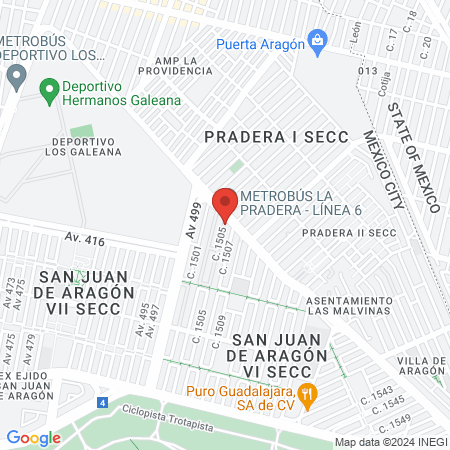 Consultorio Medico Veterinario La Granjita map