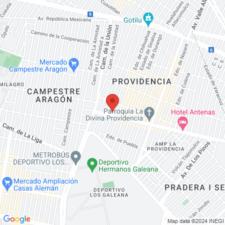 Ganesha veterinaria y estética canina map