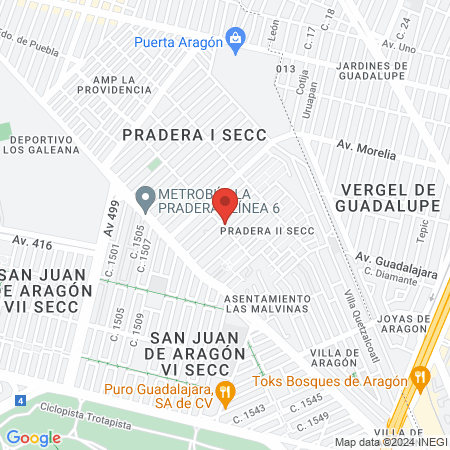 Odontologia Especializada SGV Dental map