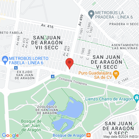 Odontologia Integral Dr. Ignacio V. de Jesús Jiménez map