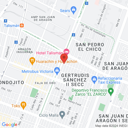 Elegangster Barber Truck map