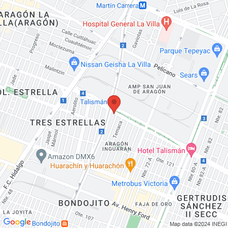 Gimnasio Funcional EHD map