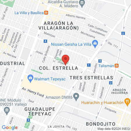 Veterinaria Xólolt map