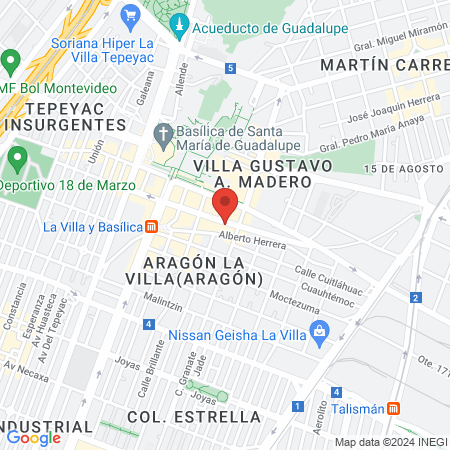 Estetica Garbo map