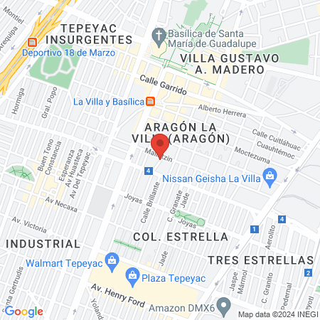 Beauty Room ‘Alberto Esquivel’ map