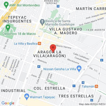 Barber shop El vago de los Nike map