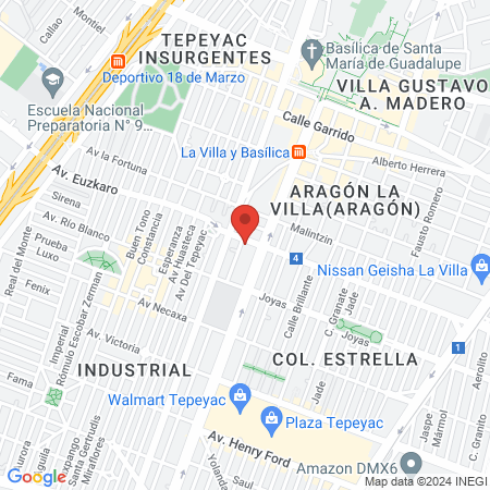 Shalom Centro de Belleza y Spa map