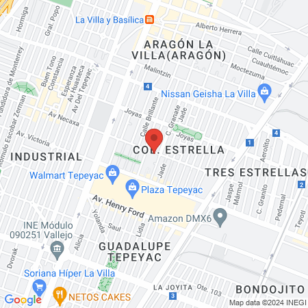 Barbería Vikingod map