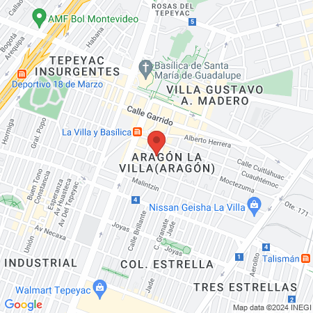 Consultorios Ortodent map